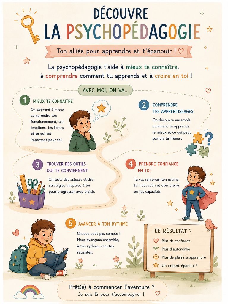 Découvre la psychopédagogie