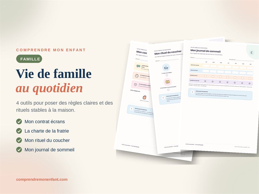 Pack Vie de famille au quotidien
